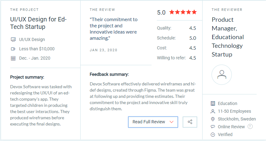 devox software feedback