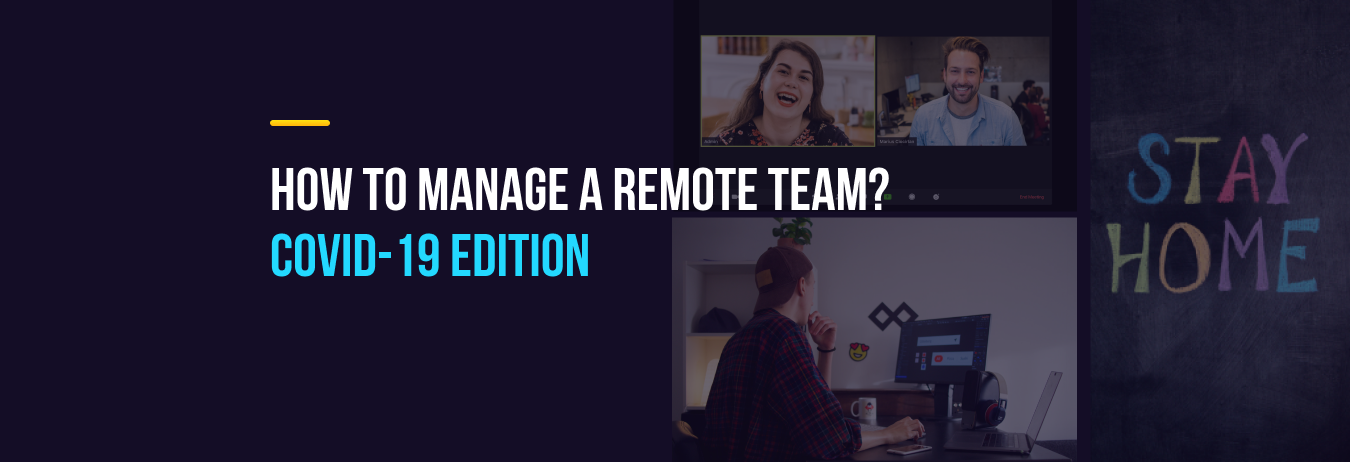 how to manage remote team