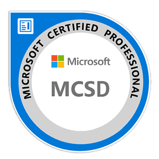 Microsoft Certified Solution Develop (MCSD) 