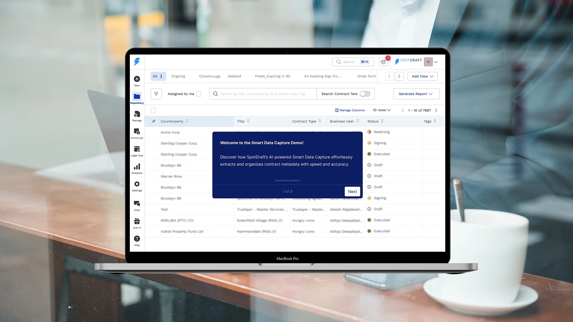 SpotDraft: A SaaS for an End-to-End Contract Automation Platform