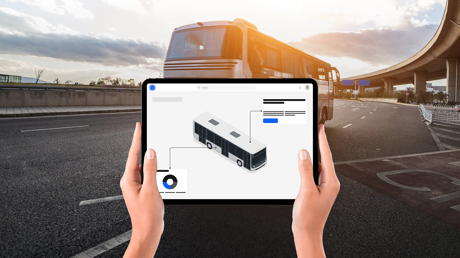 End-to-End Bus Fleet Management System for an International Bus Lines Company